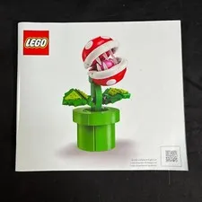 LEGO Super Mario Piranha Plant instruction book 71426 (book only)