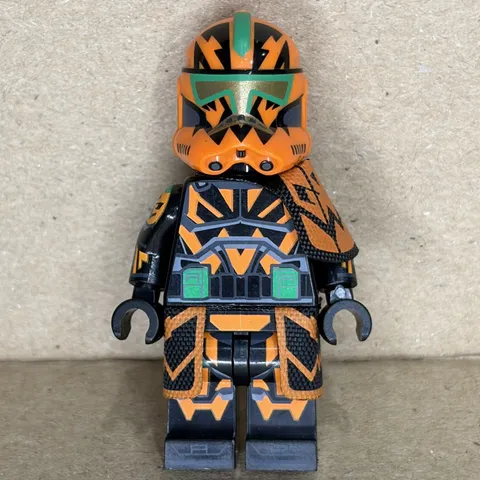 Lego Star Wars GCC Sergeant Hollow Pumpkin 2025 Halloween Exclusive Custom fig