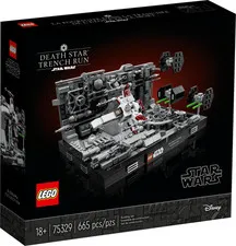 DEATH STAR TRENCH RUN Star Wars Lego Box Set #75329 665pcs MINT SEALED BOX 2022