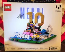 LEGO 43011 Lionel Messi Soccer Highlights 500 pcs Factory Sealed Combined Ship