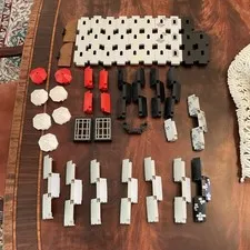 Vintage LEGO Castle Wall Parts Lot Doors Panels Corners Prison Castle Pieces