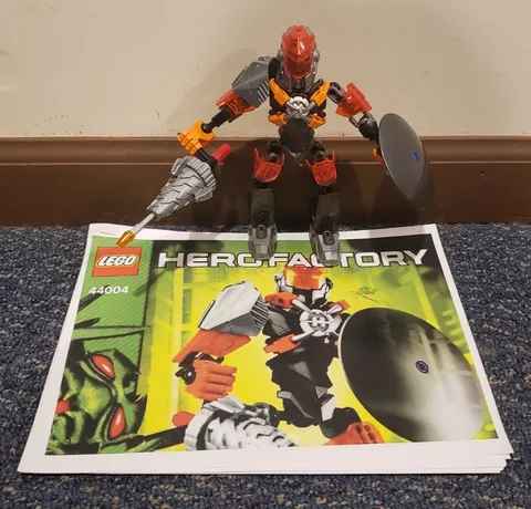 LEGO Hero Factory Bulk Set 44004, 100% Complete  printed instructions