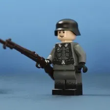 LEGO Minifig Co. Custom Minifigure With BrickArms Rifle