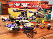 LEGO 70746 Ninjago Condrai Copter Attack 100% Complete with Box Manual Minifigs