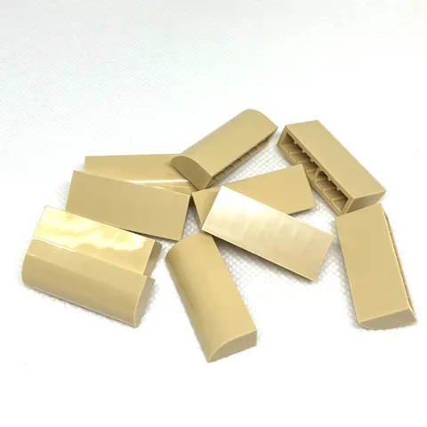 LEGO Parts - Tan Slope, Curved 1 x 4 x 1 1/3 - No 6191 - QTY 10