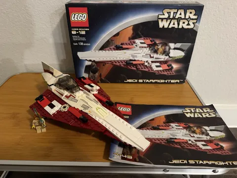 LEGO Star Wars: Jedi Starfighter (7143) Open Box Complete with Instructions