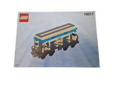 Lego® TRAIN Railway 10017 Instructions Waggon Carriage