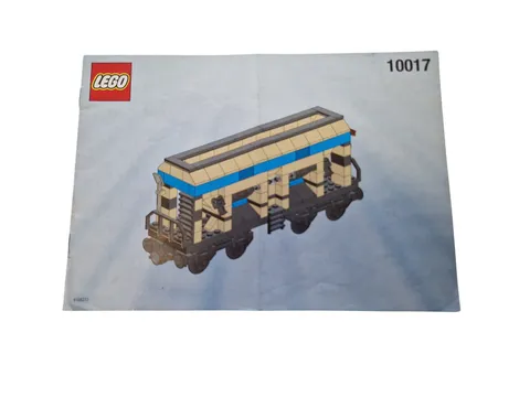 Lego® TRAIN Railway 10017 Instructions Waggon Carriage