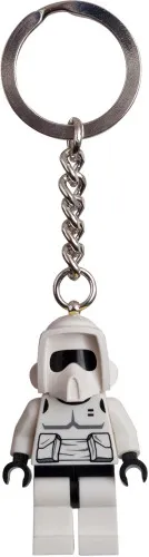 Lego Star Wars movie  minifig key chain Endor Biker Scout Trooper New 852842 TAG