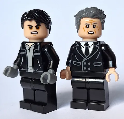 LEGO 21369 X-Files Smoking Man Carl AND Krycek MINIFIGURE from XFiles Ideas set