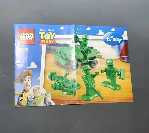 lego 7595 Disney Toy Story Army Men On Patrol - INSTRUCTION MANUAL ONLY