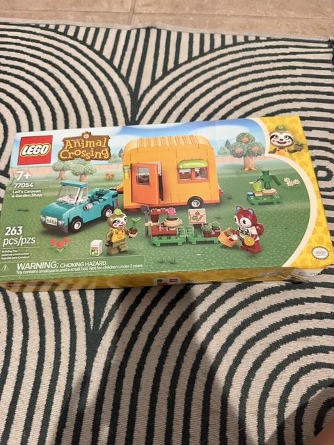 New LEGO Animal Crossing Leif's Caravan & Garden Shop 77054 Has Box Damage