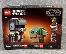 LEGO Star Wars BrickHeadz Set 75317 The Mandalorian & the Child Sealed NEW!