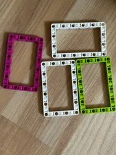 lego technic parts, 4x large O-Frames. Lightly used, no damage.