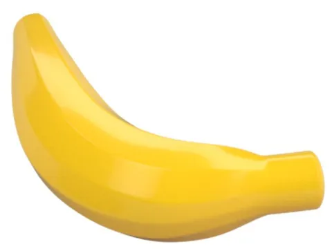 Lego New MONKEY Minifigure BANANA Yellow Food Fruit Part 28-4
