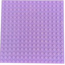 LEGO 16 x 16 Baseplate Brick Tile Bulk Purple Building Blocks Lavender