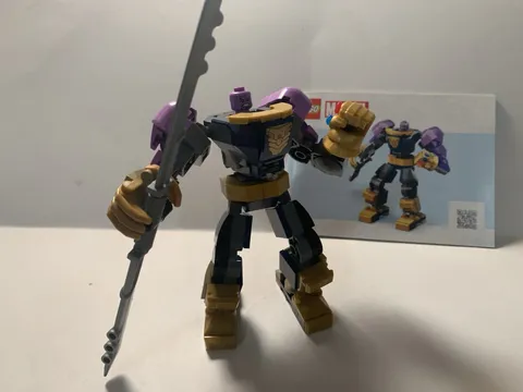 LEGO Marvel Thanos Mech Armor 76242 100% Complete With Instructions