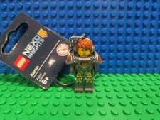 Lego Aaron Fox Key Chain Minifigure Nexo Knights 853520 CMF Lot Rare Retired HTF