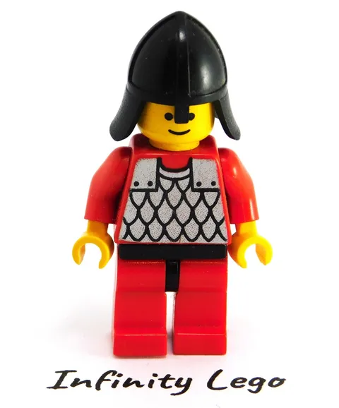 LEGO 1990 Vintage Knight with Scale Minifigure Castle Knight's Stronghold 6059