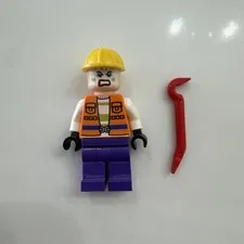 LEGO DC Super Heroes Joker's Goon Construction Henchman Outfit Minifigure 76013