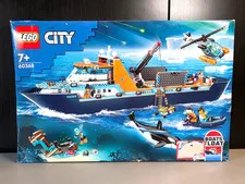 Lego City Arctic Explorer Ship, 60368, Age 7+, 815 pcs, New & Sealed