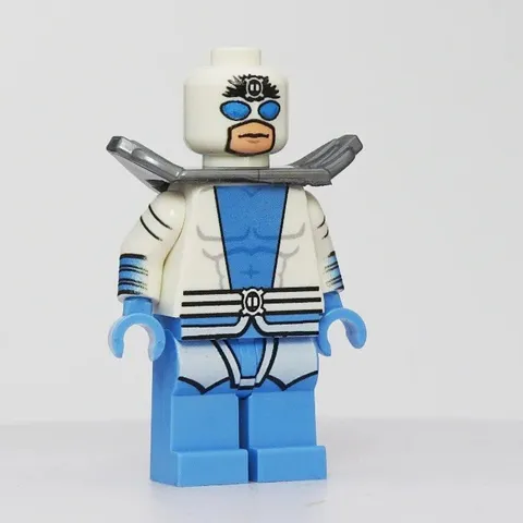 Lego DC Comics Silver Scarab Sold Out Rare Engineerio Minifigure All Official!