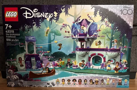 LEGO Disney: The Enchanted Treehouse (43215) NIB, SEALED, SHIPPING BOX