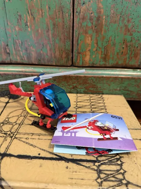 Lego 6531 FLAME CHASER HELICOPTER  With Manual No Box