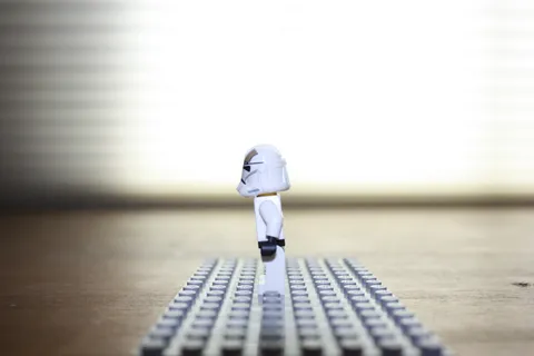 Lego Clone Trooper Gunner Minifigure Clone Wars SW0837