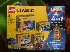 LEGO Masters Co-pack 66666 Creative Building Toy Exclusive  With Storage Bag New