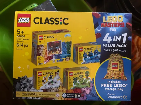 LEGO Masters Co-pack 66666 Creative Building Toy Exclusive  With Storage Bag New