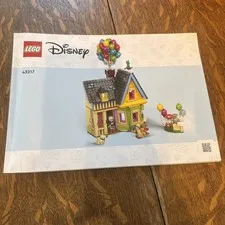 LEGO Disney Up House Instruction Manual Booklet 43217 Illustrated 2023 Release