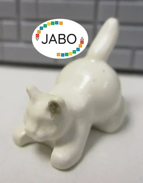 (O 15 / 8 / 7) Lego Animal 6251 Cat White
