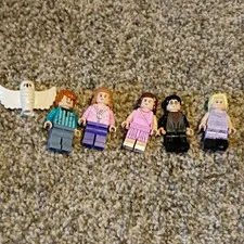 LEGO Harry Potter Minifigure Lot of 5 with Hedwig White Owl - Plastic, 6+