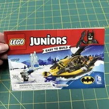LEGO Juniors Batman vs Mr. Freeze - Manual Only - 10737