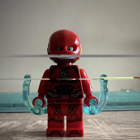 LEGO DC Super Heroes The Flash Minifigure sh0790 Helmet & Lightning Accessories