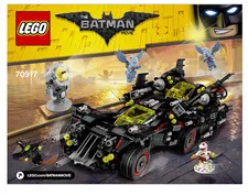 Lego Instruction Notice Batman Movie The Ultimate Batmobile 70917 New New