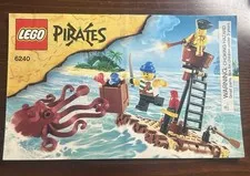 Lego Pirates Kraken Attackin' (6240) Instruction Booklet Only