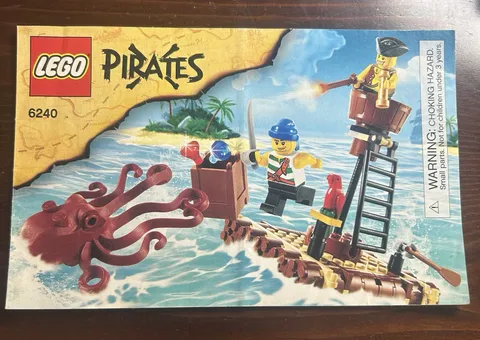 Lego Pirates Kraken Attackin' (6240) Instruction Booklet Only