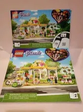 LEGO Friends 41444 City Organic Cafe Book 1 & 2 Instruction Guide MANUAL ONLY