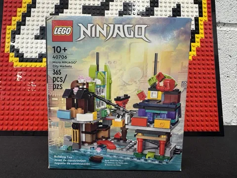 New/Sealed Lego 40706 Micro Ninjago City Markets - Limited Edition