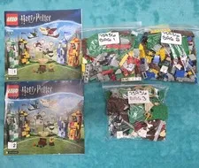 Lego Harry Potter 75956 Retired Quidditch Match 100% COMPLETE w/manuals  (T48