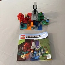 LEGO Minecraft: The Ruined Portal 21172 Building Toy Minifigs Manual Inc.