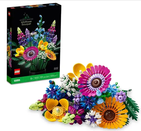 LEGO Icons Wildflower Bouquet (10313) NEW IN BOX - never opened - complete