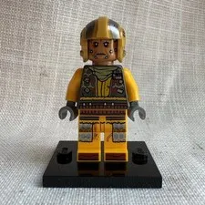 LEGO Snub Fighter Pilot Minifigure - sw1256 (w/ display stand)