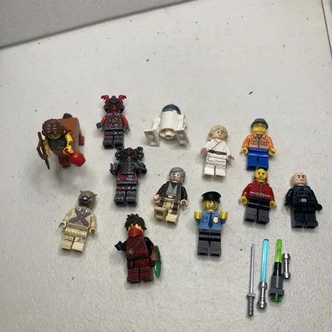 Lot Of Lego Figurines And Accessories. 