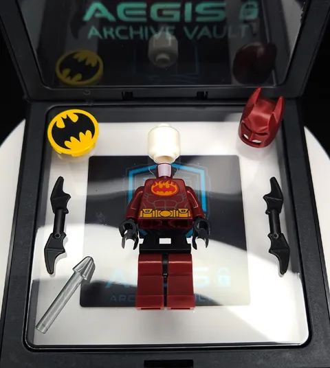 LEGO Batman Firestarter Minifigure Sh0449 Pristine Brand New Never Assembled