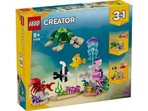 LEGO ® Creator 3-in-1 31158 marine animals