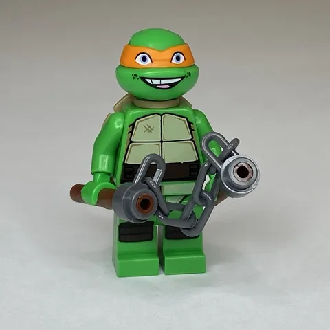 Lego Teenage Mutant Ninja Turtles Michelangelo Minifigure TMNT 79100