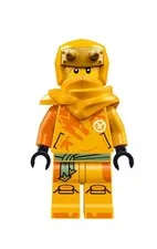 LEGO Ninjago Dragons Rising Arin Yellow Ninja Minifigure + WEAPONS 71810 njo822
